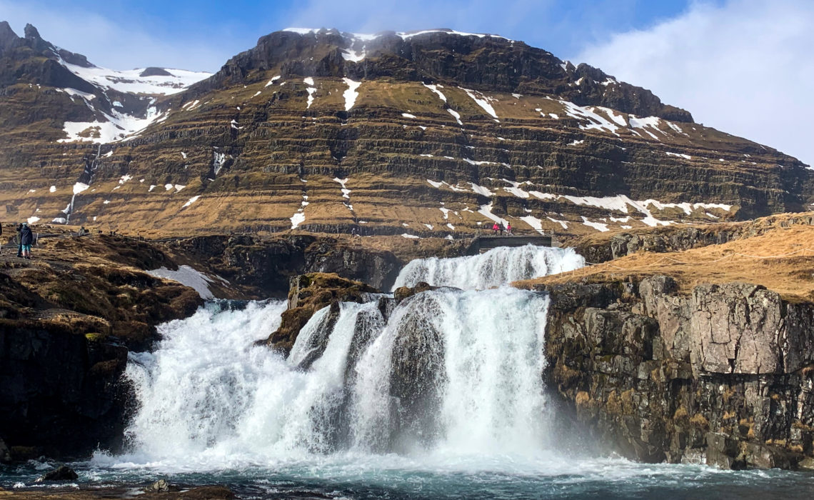 Waterfall on the Snaefellsnes Peninsula